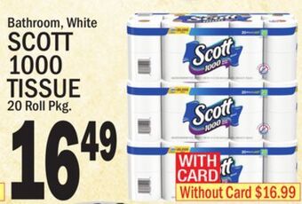 C Town Scott 1000 tissue offer
