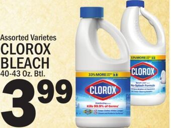 C Town Clorox bleach offer