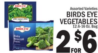 C Town Birds eye vegetables offer