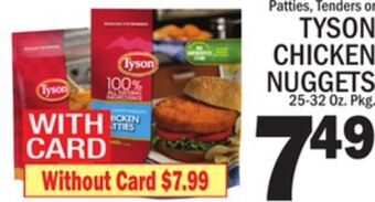 C Town Tyson chicken nuggets offer