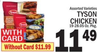 C Town Tyson chicken offer