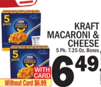 C Town Kraft macaroni & cheese offer