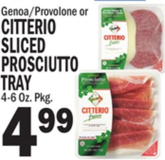 C Town Citterio sliced prosciutto tray offer