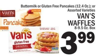 C Town Van's waffles offer
