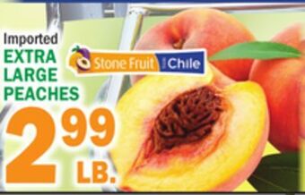 C Town Extra large peaches offer