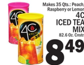 C Town 4c iced tea mix offer