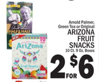 C Town Arizona fruit snacks offer