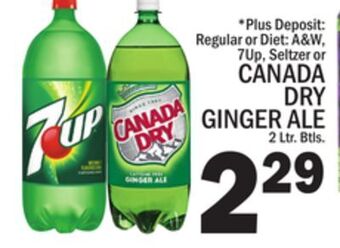 C Town Canada dry ginger ale offer