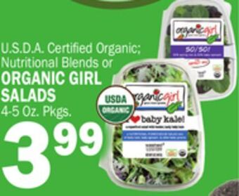 C Town Girl organic girl salads offer