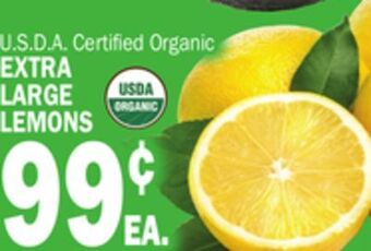 C Town Extra large lemons offer