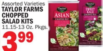 C Town Taylor farms chopped salad kits offer