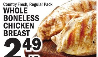 C Town Whole boneless chicken breast offer