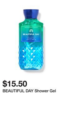 Bath & Body Works Beautiful day shower gel offer