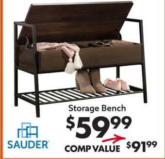 Big Lots Storage bench offer