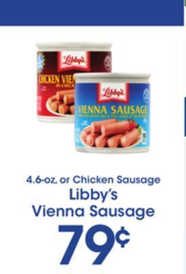 Price Rite Libby's vienna sausage offer