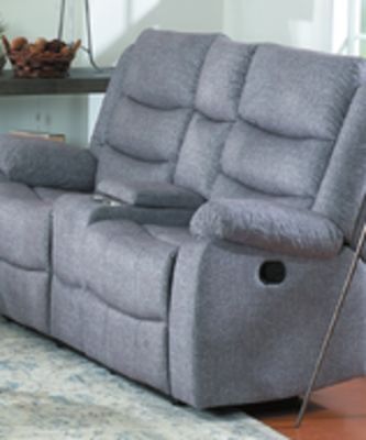 Boscov's Reclining console loveseat offer