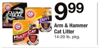 ACME Arm & hammer cat litter offer