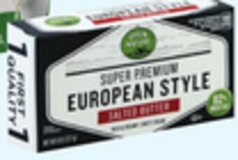 Kings Food Markets Open nature® european style butter offer