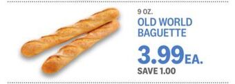 Kings Food Markets Old world baguette offer