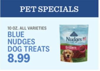 Kings Food Markets Blue nudges dog treats offer