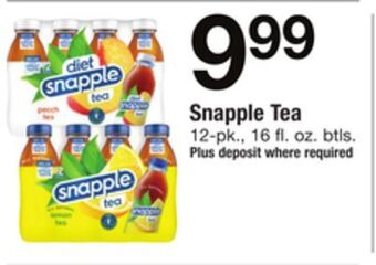 ACME Snapple tea offer