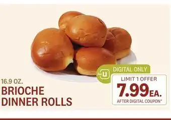 Balducci's Brioche dinner rolls offer