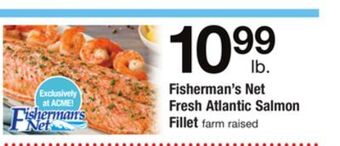 ACME Fisherman's net fresh atlantic salmon fillet offer