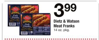 ACME Dietz & watson meat franks offer