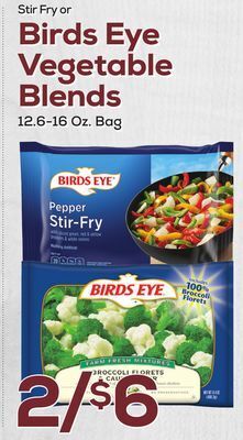 DeCicco & Sons Birds eye vegetable blends offer