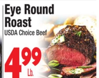 King Kullen Eye round roast offer