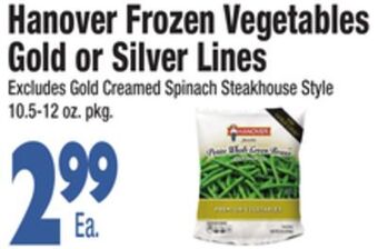 King Kullen Hanover frozen vegetables offer