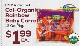 DeCicco & Sons Cal-organic rainbow baby carrots offer