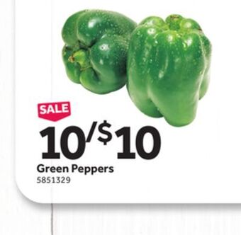 Stop&Shop Green peppers offer