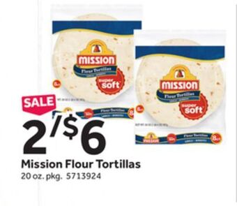 Stop&Shop Mission flour tortillas offer