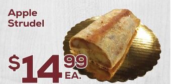 DeCicco & Sons Apple strudel offer