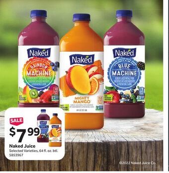 Stop&Shop Naked juice offer