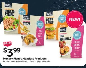 Stop&Shop Hungry planet meatless products offer