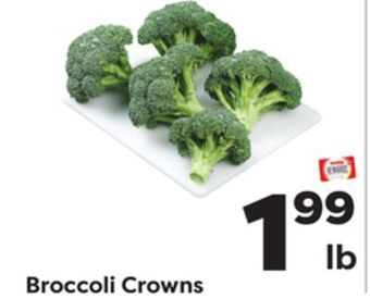Weis Markets Broccoli crowns offer