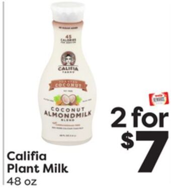 Weis Markets Califia plant milk offer
