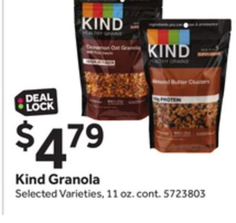 Stop&Shop Kind granola offer