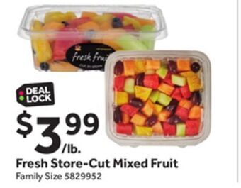 Stop&Shop Fresh store-cut mixed fruit offer