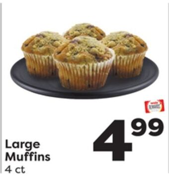 Weis Markets Large muffins offer