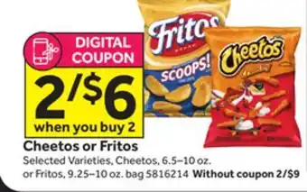 Stop&Shop Cheetos or fritos offer