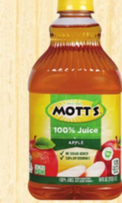 The Fresh Grocer 100% apple juice offer