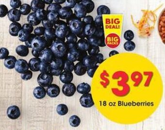 Kroger 18 oz Blueberries offer
