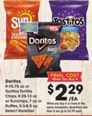 Kroger Doritos offer