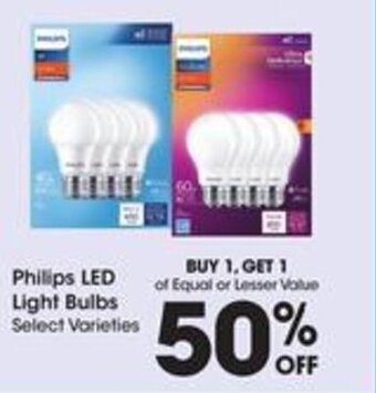 Kroger Philips Led Light Bulbs offer
