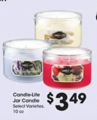 Kroger Candle-Lite Jar Candle 10 oz. offer