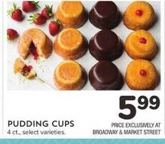 Albertsons Pudding cups offer