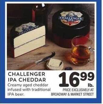 Albertsons Challenger ipa cheddar offer